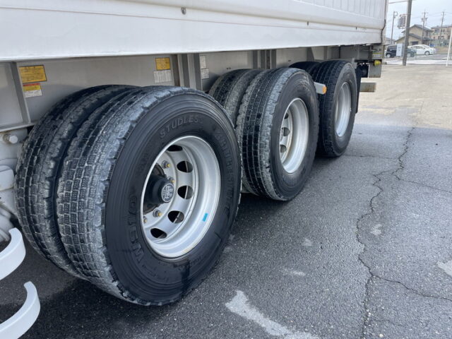 日本フルハーフ　3軸　トレーラーコンテナ冷凍車　リフトアクスル(後軸残し)　SLX i 400　エアサス