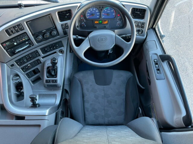 【1014】H28　クオン　ハイルーフ　トレクスボディ　ウィング　格納ゲート付　エアサス　木床