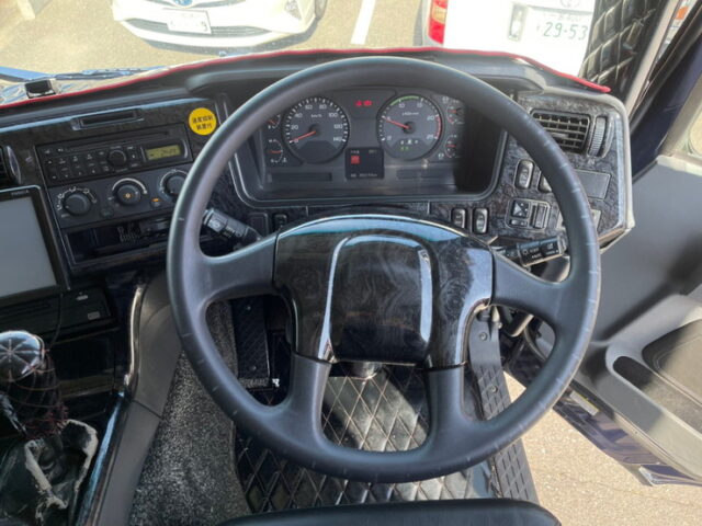 【1135】H26　スーパーグレート　平ボデーアルミB　2デフ　7速　420馬力　ステンレス多数