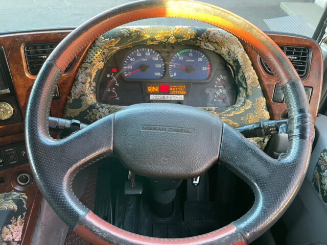 【1323】H19　クオン　ハイルーフ　ウィング　カスタム　総輪エアサス　アルミシマ床　ジョロダーレール4列