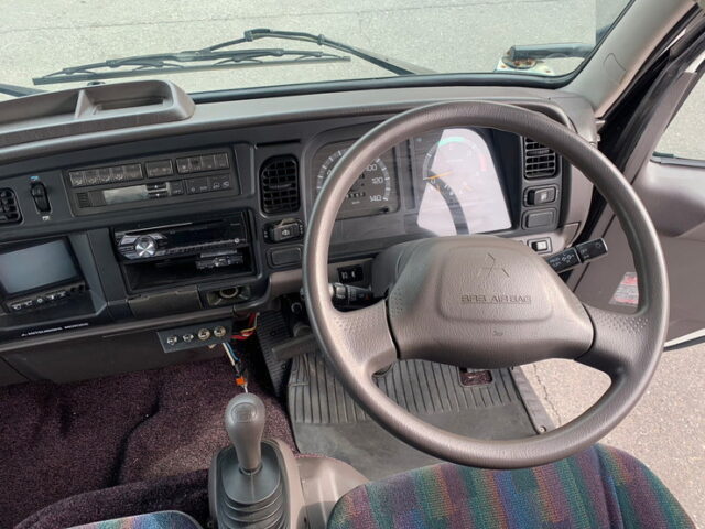 【1355】H14　キャンター　アルミバン　造りボディ　10尺　標準幅　140馬力　生エンジン