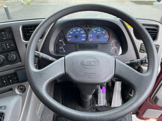 【1280】H27　クオン　冷凍ウィング　サブエンジン　低温設定　格納ゲート　ジョロダーレール4列　木床