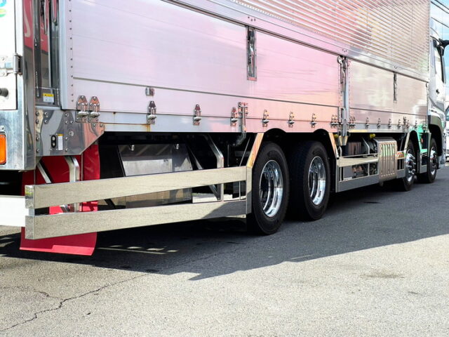 【1465】R2　17スーパーグレート　ハイルーフ　ウィング　アートフレンド新品架装(サイドバンパーフェンダー)