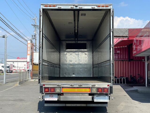 日野　プロフィア　冷凍ウィング　リア門口ステンレス　木床　プロシフト　380馬力