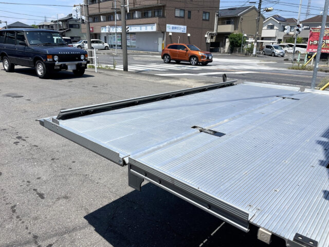 17スーパーグレート　ハイルーフ　ウィング　アルミホイール　格納ゲート　木床