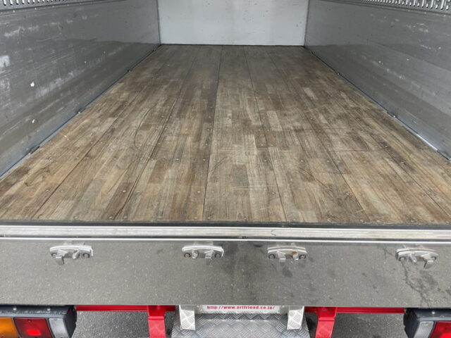 ブルーテックキャンター　ワイドロング　ウィング　架装多数　リア門口ステンレス