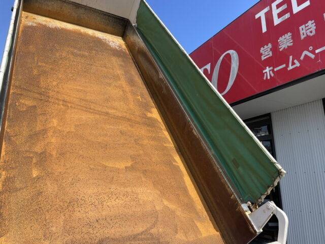 日野：17プロフィア：ダンプ：53×22：自重計：リアゲートエアーロック