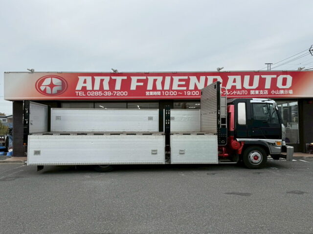 【委託販売】スペースレンジャー：平ボデーアルミブロック：架装多数：生エンジン