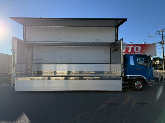 ふそう：ファイター：冷凍ウィング：架装多数：6700ワイド：板バネ：ハイグレード