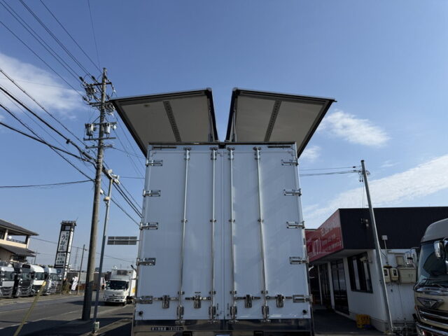 日本トレクス：トレーラー冷凍ウィング：段付き：2軸：前壁冷凍機：リフトアクスル