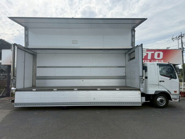 ファイター：冷凍ウィング：アルミシマ床：-30度設定：後輪エアサス：240馬力