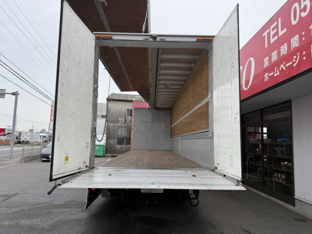 スーパーグレート：ハイルーフ：ウィング：メッキ多数：アルミホイール：格納ゲート