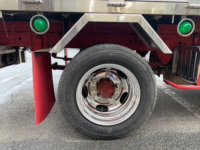 【535】ふそう　キャンター　造りボディ　平ボディアルミブロック