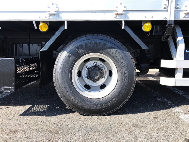 【352】三菱ふそう　ファイター　ワイド　平ボデー　アルミブロック