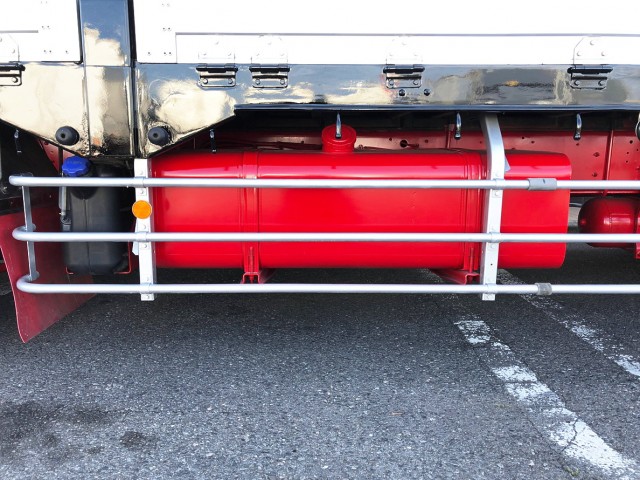 【378】日野　グラプロ　フルエアサス　平ボデーアルミブロック