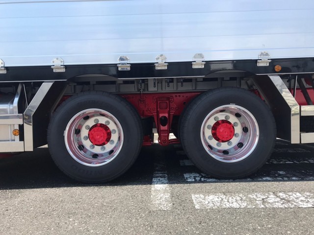 【488】ふそう　スーパーグレート　平ボデーアルミB　4軸低床　新車未使用