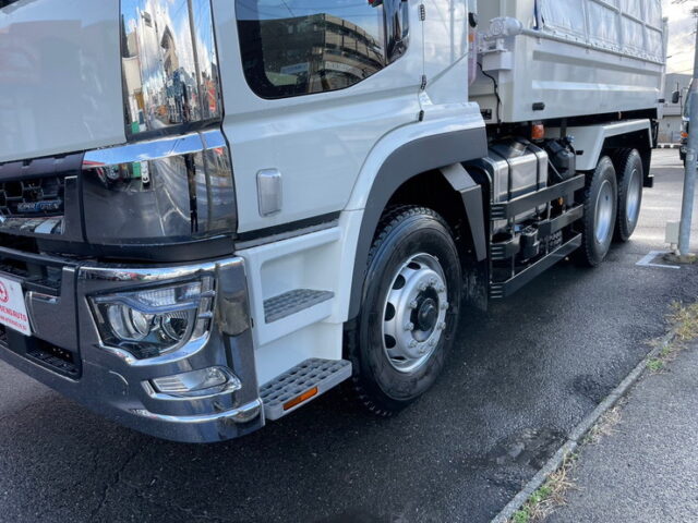 【1576】R5　17スーパーグレート　ダンプ　5100×2200　未使用　7速MT　新明和ボデー