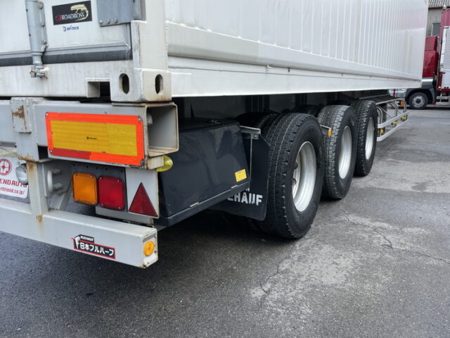 日本フルハーフ　3軸　トレーラーコンテナ冷凍車　リフトアクスル(後軸残し)　SLX i 400　エアサス