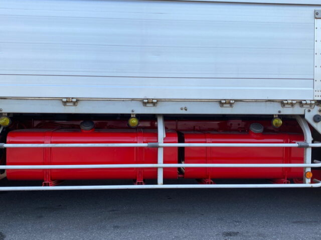 【790】H23　プロフィア　ウィング　エアサス　床鉄板　ラッシングレール3段