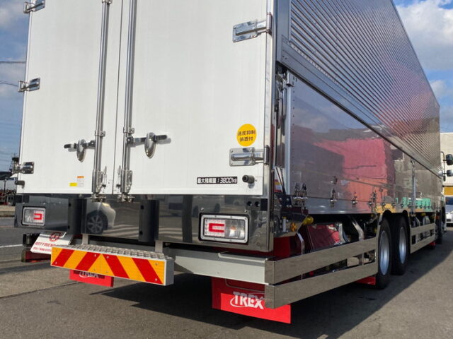 【847】R2　17プロフィア　ウィング　エアサス　門口ステンレス