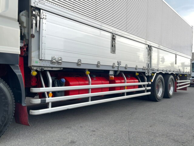 【870】H28　ギガ　ハイルーフ　10輪　ウィング　内高2,504　門口ステンレス　7速