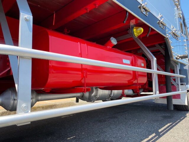 【914】H19　キャンター　平ボデー　アルミブロック　標準ロング　造りボディ