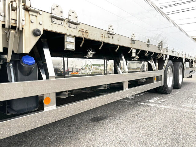 【947】H29　ギガ　ハイルーフ　平ボデーアルミB　4軸　ステンレス多数