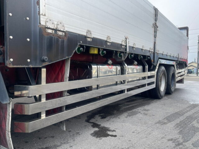 【1031】H7　プロフィア　V8　7速MT　平アルミブロック　板バネ　1M10アオリ