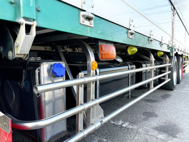 【1090】H24　スーパーグレート　ハイルーフ　ウィング　リア門口ステンレス　木床