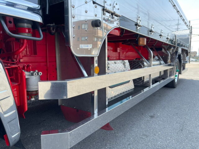 【1104】H25　レンジャープロ　増トン　平ボデーアルミB　6200　セミワイド　90アオリ　ステンレス多数