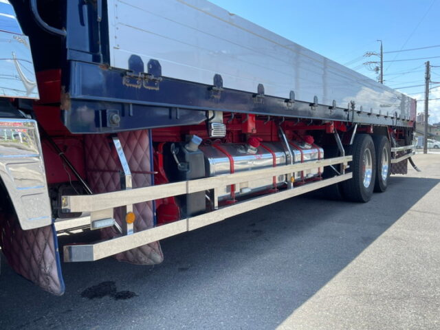 【1135】H26　スーパーグレート　平ボデーアルミB　2デフ　7速　420馬力　ステンレス多数