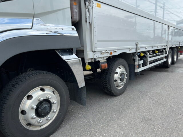 【1186】H30　17スーパーグレート　ハイルーフ　ウィング　床鉄　アルミホイール