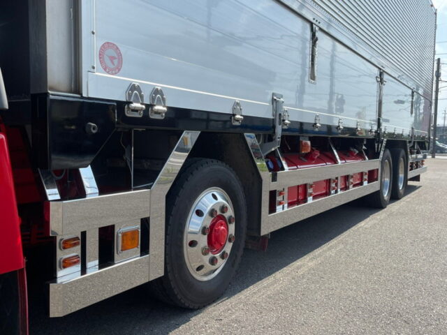 【1124】H20　スーパーグレート　ハイルーフ　ウィング　ステンレスサイドバンパー　アルミホイール