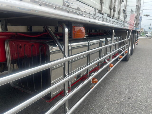 【1222】H27　スーパーグレート　ハイルーフ　冷凍バン　横観音2枚　ジョロ4キーストン　サブエンジン　420馬力