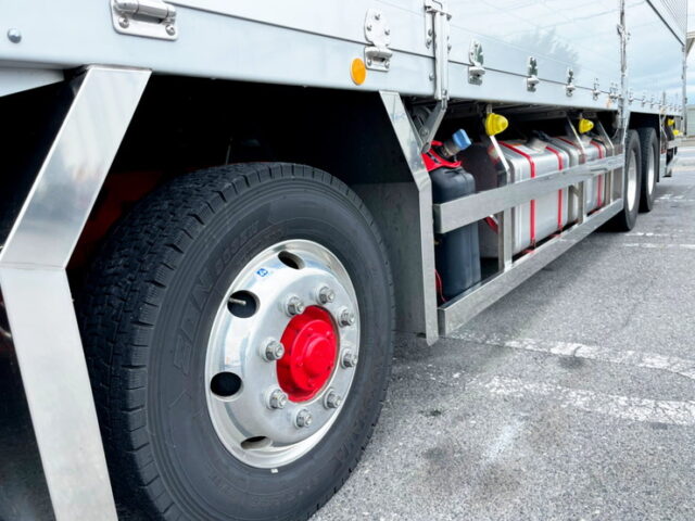 【1230】R2　17スーパーグレート　ハイルーフ　ウィング　90アオリ　リア門口ステンレス　プロライン　低走行