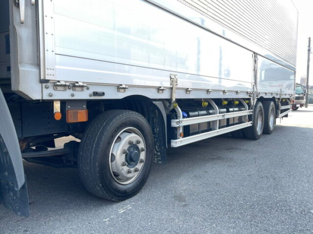 【1217】H29　17プロフィア　ハイルーフ　ウィング　リア門口ステンレス　木床　380馬力