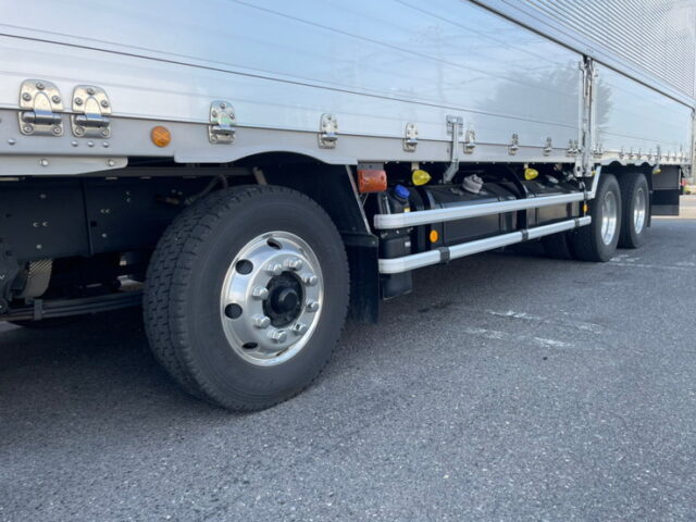 【1297】R3　ギガ　ハイルーフ　ウィング　リア門口ステンレス　7速　アルミホイール