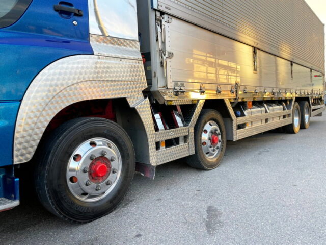 【1266】H28　プロフィア　ハイルーフ　ウィング　架装多数　木床　ジョロダーレール4列