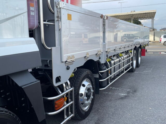 【1337】R4　17スーパーグレート　ハイルーフ　平ボデーアルミB　山田ボディ　未使用　プレミアムライン