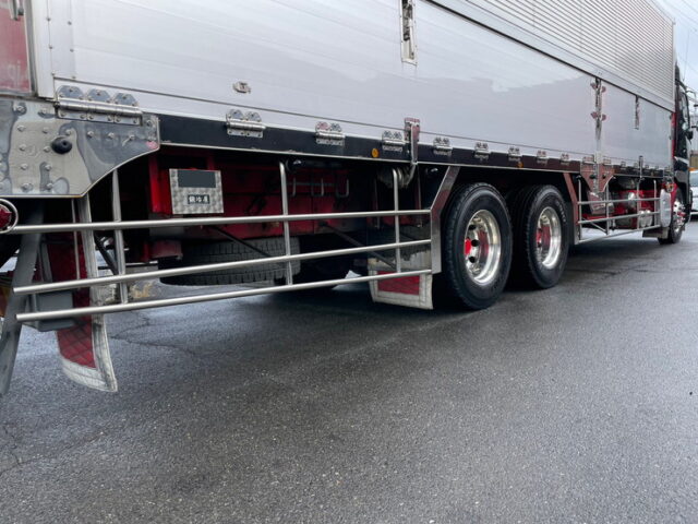 【1270】H26　プロフィア　ハイルーフ　ウィング　造りボディ　1Mアオリ　木床