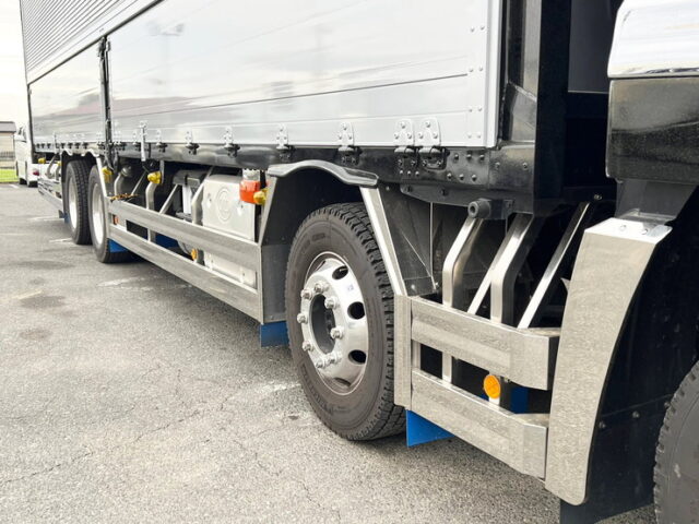 【1416】H30　クオン　ハイルーフ　ウィング　格納ゲート付　木床　