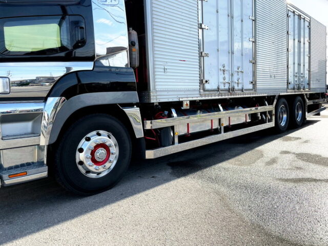 【1412】H30　17スーパーグレート　ハイルーフ　冷凍バン　プレミアムライン　サブエンジン式冷凍機　ジョロ4キーストン