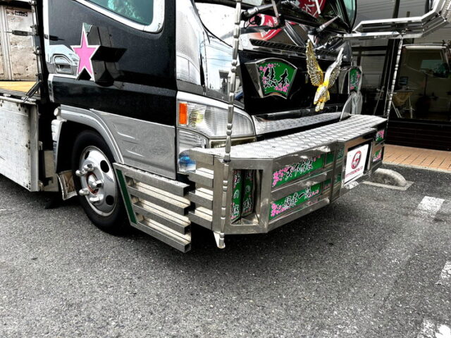 【1502】H17 ジェネレーションキャンター　平ボデー　架装多数　煙突マフラー