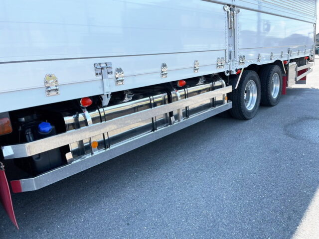 【1519】H30　ギガ　ハイルーフ　ウィング　リア門口ステンレス　7速MT　380馬力