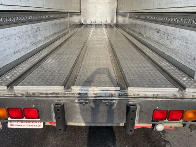 いすゞ：ギガ：冷凍ウィング：菱重製直結冷凍機：ジョロダーレール4列：アルミシマ床