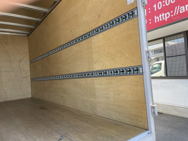 日野：デュトロ：アルミバン：ワイドロング：木床：横扉：150馬力：AT車