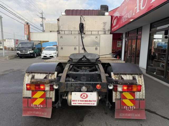 17スーパーグレート：ハイルーフ：トレーラーヘッド：ブタ鼻：第5輪荷重11.500㎏