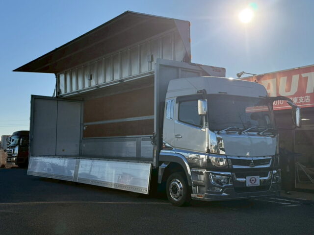 17スーパーグレート:ハイルーフ:ウィング:メッキ多数:アルミホイール:木床