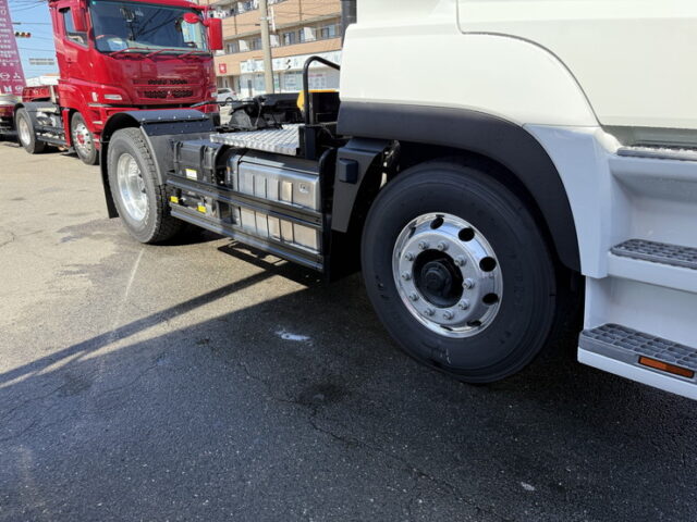 24スーパーグレート：スーパーハイルーフ：トレーラーヘッド：未使用：プレミアムライン