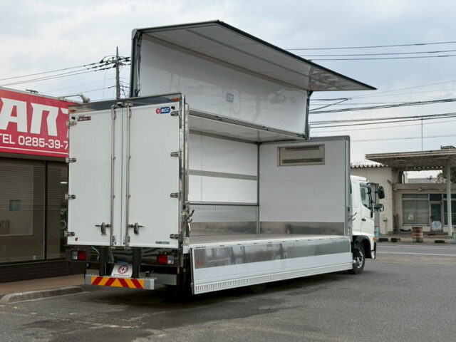 日野：17レンジャー：冷凍ウィング：アルミシマ床：-30度設定：6速MT：240馬力